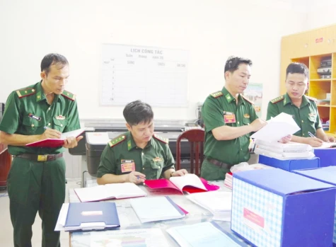 Bộ Tư lệnh Bộ đội Biên phòng kiểm tra công tác Biên phòng tại Đồng Tháp