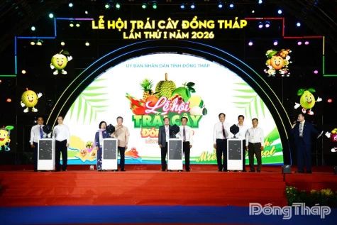 Khai mạc Lễ hội Trái cây tỉnh Đồng Tháp lần thứ I, năm 2026