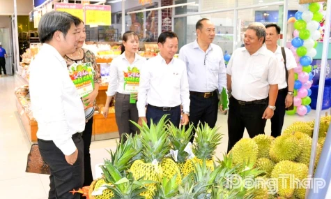 Khai mạc Tuần hàng Trái cây Đồng Tháp tại hệ thống Co.opmart