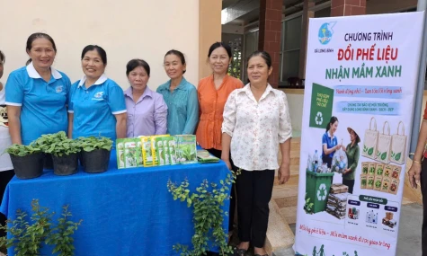 Phụ nữ chung tay sống xanh, lan tỏa yêu thương