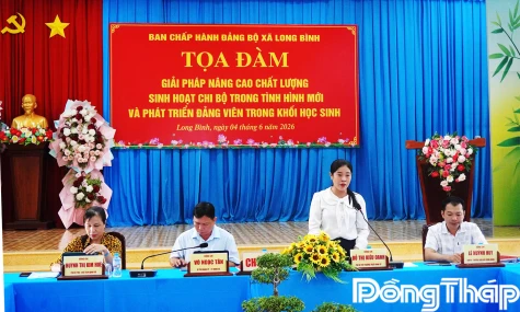 Xã Long Bình: Đổi mới sinh hoạt chi bộ, khơi thông nguồn lực cơ sở