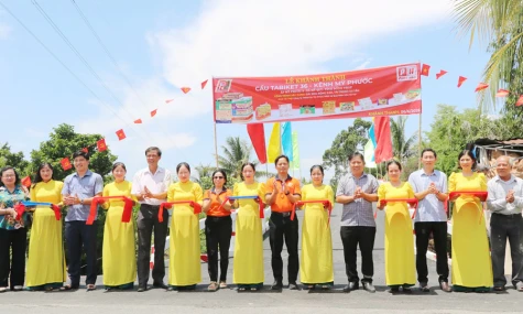 Xã Mỹ Quí: Khánh thành cầu Tabiket 36 - kinh Mỹ Phước