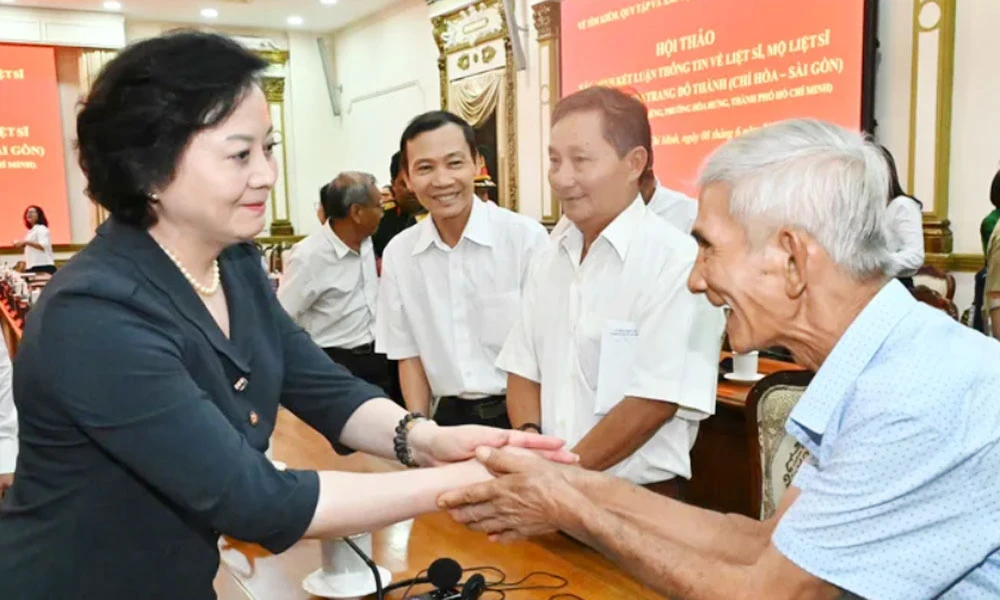 Khai quật khu mộ liệt sĩ tập thể tại Công viên Lê Thị Riêng vào đầu tháng 7