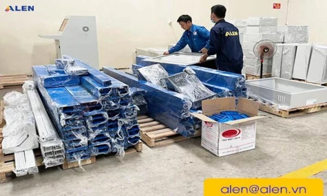 ALEN - Xưởng sản xuất và cung cấp máng cáp, thang cáp, phụ kiện ngành điện tại Đồng Tháp