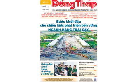 Đón đọc Báo Đồng Tháp số ra ngày 10-6-2026