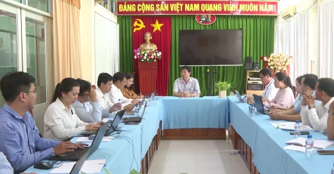 Lãnh đạo tỉnh khảo sát thực tế về tiến độ triển khai dự án xây dựng trường liên cấp
