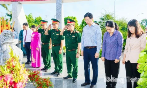 Dong Thap Launches DNA Sampling of Unidentified Martyrs’ Remains