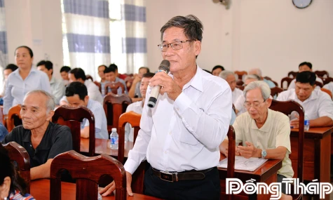 Cử tri kiến nghị nhiều vấn đề thiết thực về giao thông nông thôn và an sinh xã hội