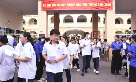 Đồng Tháp: Hơn 36.700 thí sinh hoàn thành môn Toán, đề thi vừa sức và có tính phân hóa