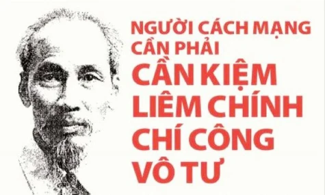 Nêu gương học tập và thực hành cần, kiệm, liêm, chính, chí công vô tư