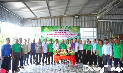 Xã Long Bình: Ra mắt mô hình cà phê củ cải và triển khai mô hình hỗ trợ sơ cấp cứu cộng đồng