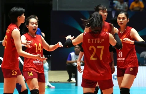 Việt Nam về thứ ba giải bóng chuyền nữ châu Á 2026