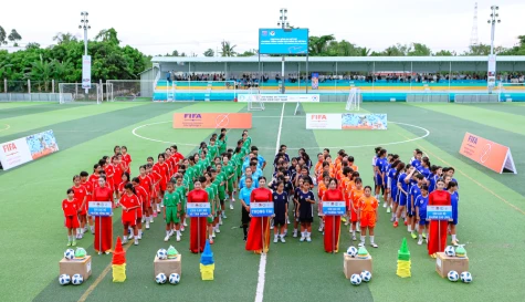 Hồng Ngự 1 vô địch Festival bóng đá nữ trẻ 2026 tại Đồng Tháp