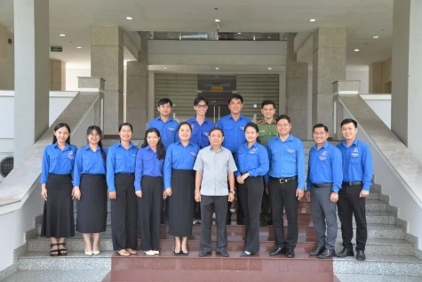 Đồng chí Phan Văn Thắng gặp mặt Đoàn đại biểu dự Đại hội đại biểu Đoàn toàn quốc