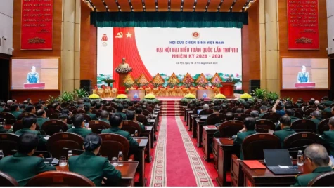 Khai mạc phiên thứ nhất Đại hội đại biểu toàn quốc Hội Cựu chiến binh Việt Nam lần thứ VIII