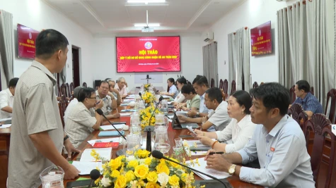 Phú Hựu: Hội thảo góp ý hồ sơ đề nghị công nhận xã An toàn khu