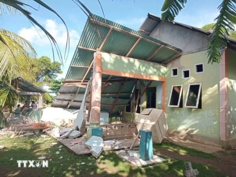 Động đất tại Indonesia: Giới chức thông báo thương vong và thiệt hại