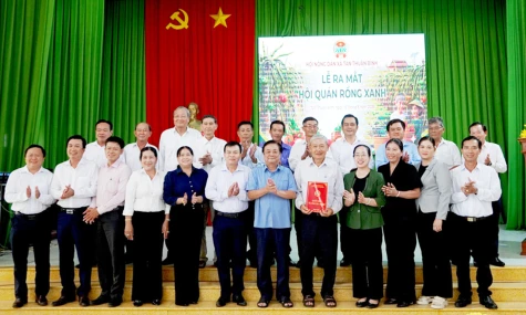 Ra mắt "Hội quán Rồng Xanh": Tiếp sức cho nông dân trồng thanh long Tân Thuận Bình