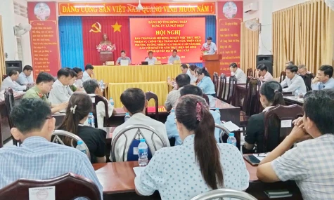 Xã Ngũ Hiệp: Đạt nhiều kết quả tích cực trên các lĩnh vực