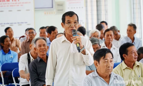 Xã Phú Thành: Đối thoại giữa người đứng đầu cấp ủy, chính quyền với Nhân dân