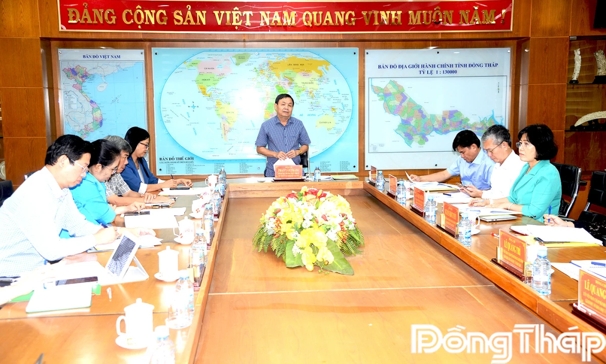 Ban Chỉ đạo về phát triển văn hóa Việt Nam tỉnh Đồng Tháp họp lần thứ nhất