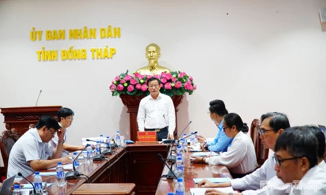 Đồng Tháp: Chủ động các phương án ứng phó thiên tai và quản lý bền vững hệ thống hạ tầng thủy lợi