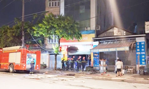 Đồng Tháp: Khống chế kịp thời vụ cháy tại cửa hàng Viettel Post