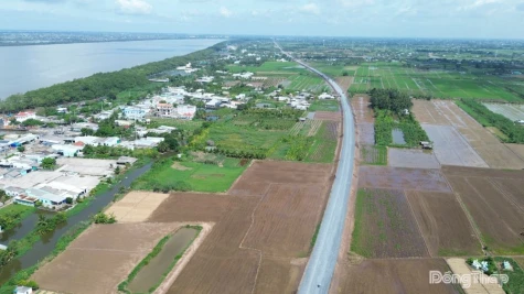 Dự án Đường tỉnh 864 đoạn từ Long Bình đến Đèn Đỏ sẵn sàng về đích trong tháng 6-2026