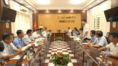 Đồng Tháp: Khảo sát thực hiện Đề án Chuyển đổi đất lúa kém hiệu quả