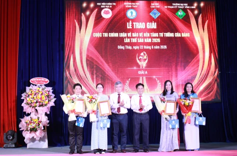 Học viện Chính trị khu vực IV: Trao 45 giải thưởng Cuộc thi chính luận về bảo vệ nền tảng tư tưởng của Đảng năm 2026