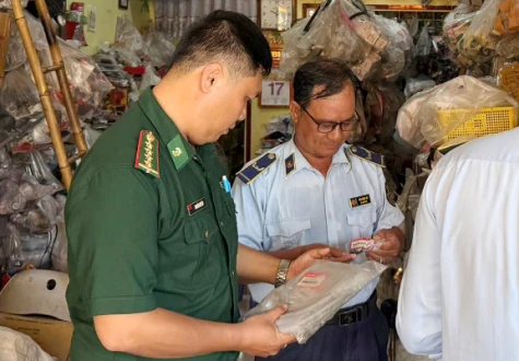 Xử phạt 4 trường hợp kinh doanh phụ tùng xe gắn máy giả mạo nhãn hiệu
