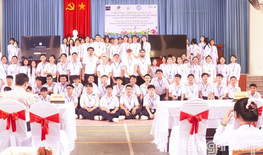 Trường Đại học Tiền Giang: Đẩy mạnh hoạt động hợp tác quốc tế và kết nối học sinh THPT