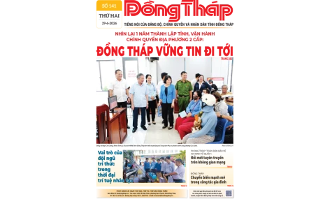 Đón đọc Báo Đồng Tháp số ra ngày 29-6-2026