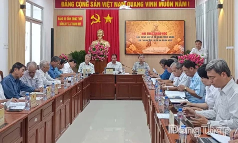 Hội thảo góp ý hồ sơ công nhận xã Thanh Mỹ là An toàn khu