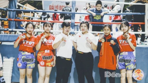 Võ sĩ Đồng Tháp đoạt 5 huy chương tại Giải Vô địch các đội mạnh Kun Khmer toàn quốc năm 2026