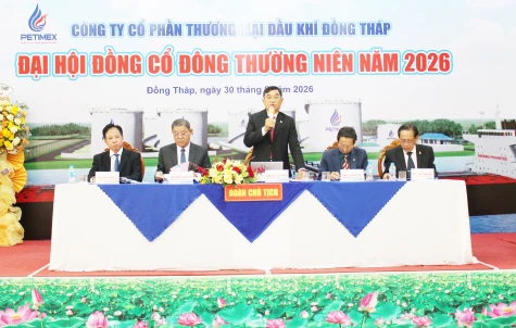 Đại hội đồng cổ đông Petimex: Năm 2026, đặt mục tiêu doanh thu hơn 19.500 tỷ đồng