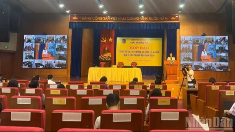 Tăng trưởng GDP 6 tháng đầu năm 2026 tăng 8,18% so với cùng kỳ 2025