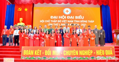 Đồng chí Đặng Thị Thu Uyên giữ chức Chủ tịch Hội Chữ thập đỏ tỉnh Đồng Tháp, nhiệm kỳ 2026 - 2031