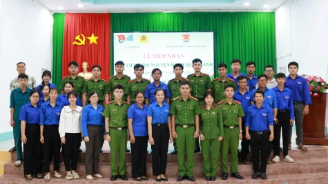 Xã Tháp Mười: Tiếp nhận học viên tình nguyện Hành quân xanh năm 2026