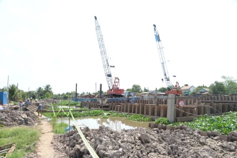 Bảo đảm an toàn công trường trong mùa mưa, bão