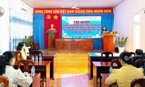 Đồng Tháp: Tập huấn chăm sóc sức khỏe tâm thần và bảo vệ trẻ em mồ côi năm 2026