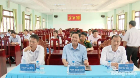 Xã Tân Thới: 6 tháng đầu năm, kinh tế - xã hội đạt nhiều kết quả tích cực
