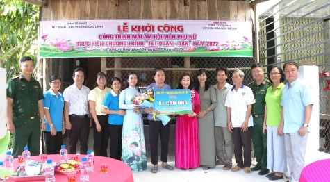 Phường Cao Lãnh: Gần 8 tỷ đồng thực hiện “Tết Quân - Dân” năm 2027