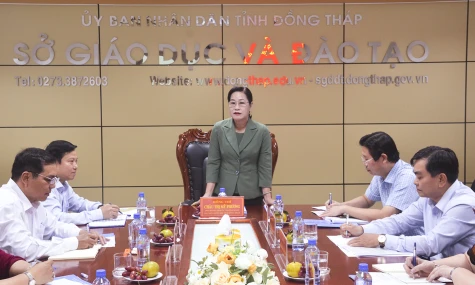 Đồng chí Châu Thị Mỹ Phương:  Nâng cao chất lượng giáo dục, đáp ứng yêu cầu phát triển của tỉnh trong giai đoạn mới