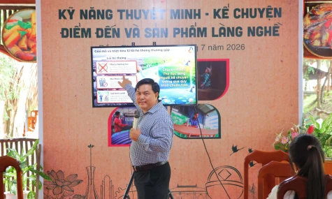 Nâng cao kỹ năng thuyết minh, kể chuyện điểm đến cho cộng đồng du lịch
