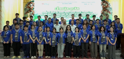Xã Hòa Long: Tiếp nhận "Chiến sĩ mùa hè xanh" Trường Đại học Công nghệ Kỹ thuật TP. Hồ Chí Minh