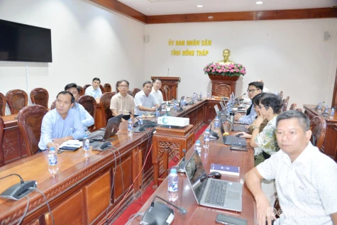 Đoàn tham vấn Ngân hàng ADB làm việc tại Đồng Tháp về 2 dự án giao thông trọng điểm