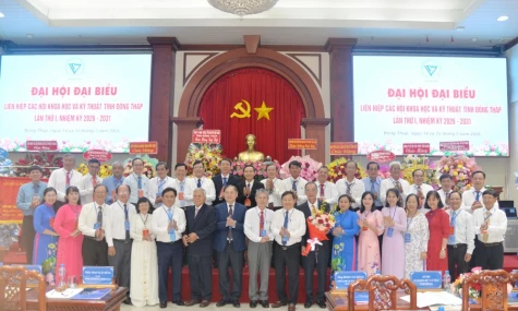 Đồng chí Nguyễn Thanh Hiền được bầu giữ chức Chủ tịch Liên hiệp các Hội Khoa học và Kỹ thuật tỉnh Đồng Tháp nhiệm kỳ 2026 - 2031