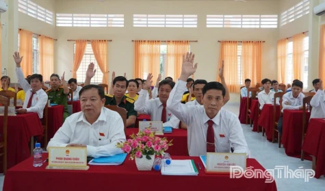 Xã Phong Hòa: Thông qua nhiều kế hoạch trọng tâm trong phát triển kinh tế - xã hội