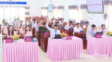HĐND xã Tân Hồng: Đề xuất nhiều giải pháp thực hiện mục tiêu phát triển kinh tế - xã hội